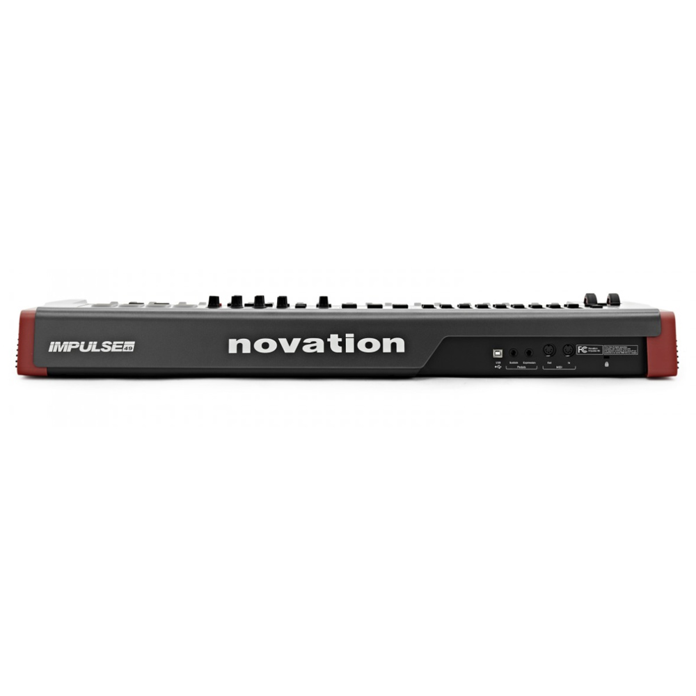 Billede af et novation midi-keyboard